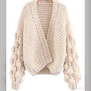 Goodnight Macaroon Pom Cardigan